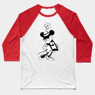 Steamboat Willie. Valentine Couple - 2 Baseball T-Shirt